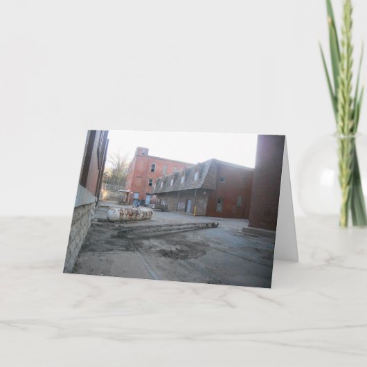 「ハムズブルワリー幽霊タウン」誕生日カード カード (正面)