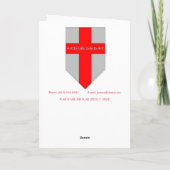 "ハムズ醸造所の古い壁" 快復祝いカード カード (裏面)