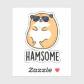 ハムソフハンサムおもしろいハムスタープン シール (シート)