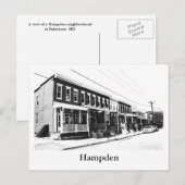 ハムデン ポストカード (正面/裏面)
