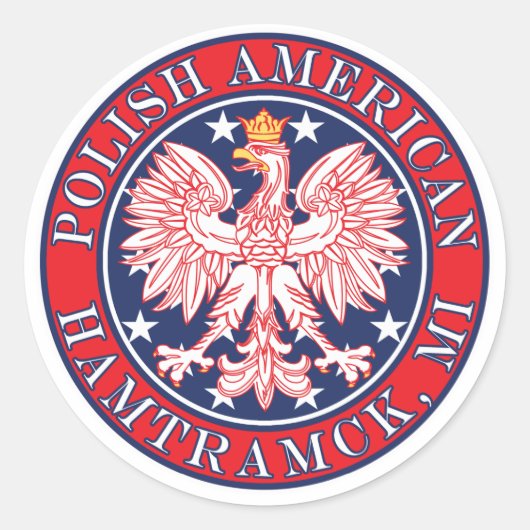 ハムトランクミシガンポーランド ラウンドシール (正面)