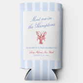 ハムトンズで私を満たすバチェロレッテ スリム缶クーラー (正面)