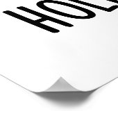 ハムピグパンを抱えおもしろいたい ポスター (角)