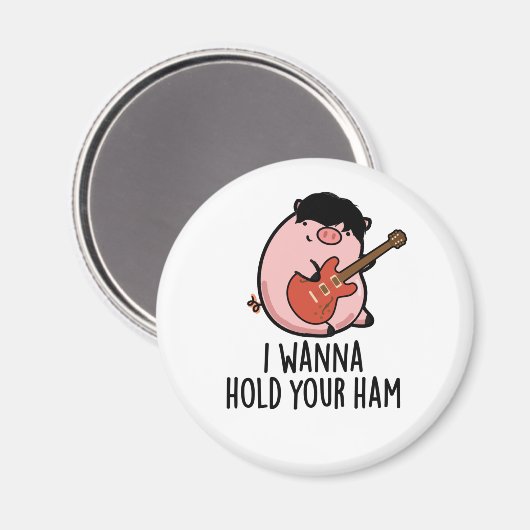 ハムピグパンを抱えおもしろいたい マグネット (正面/裏面)