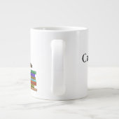 ハムフェストハムラジオセラーネームMug ジャンボコーヒーマグカップ (裏面)