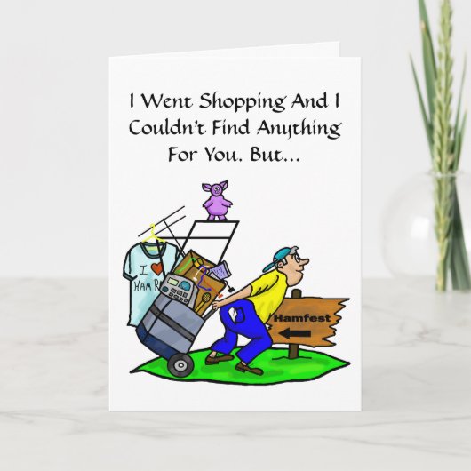 ハムフェストハム誕生日カスタマイズカード！ カード (正面)