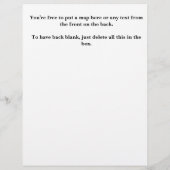 ハムフェストフライヤーの両側へハムベンダーカスタマイズIt チラシ (裏面)