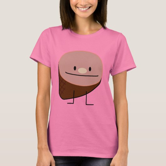 ハムホリデータンパク質のハチミツ焼いたスモークポーク Tシャツ (正面)