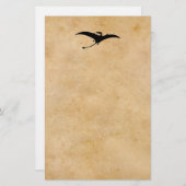 ハムホルヒョス恐竜 便箋 (正面/裏面)