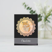 ハムミクリスマスハムスタークリスマス シーズンポストカード (スタンド正面)