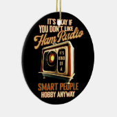 ハムラもしジオの人が好きじゃないよ頭が切れるう セラミックオーナメント (右)