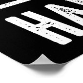 ハムラジオを持つ老人を決して過小評価しない ポスター (角)