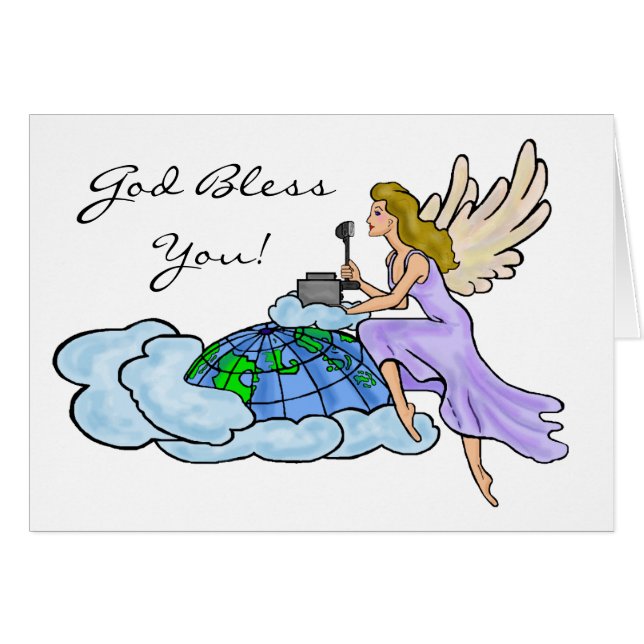 ハムラジオエンジェルカスタマイズカード！ (正面横)