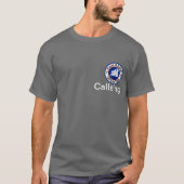 ハムラジオオペレーターをパーソナライズ Tシャツ (正面)