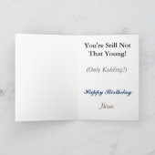 ハムラジオオールダーザインユー誕生日カード カード (内部)