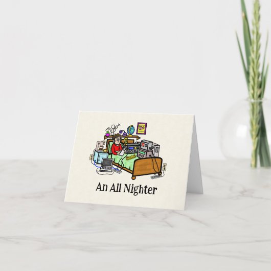 ハムラジオオールナイター誕生日カード カード (正面)