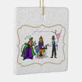 ハムラジオナツクラッカークリスマスオーナメント セラミックオーナメント (右)