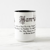ハムラジオハムレット引用文「To Be」リドンマグ マグカップ (中央)