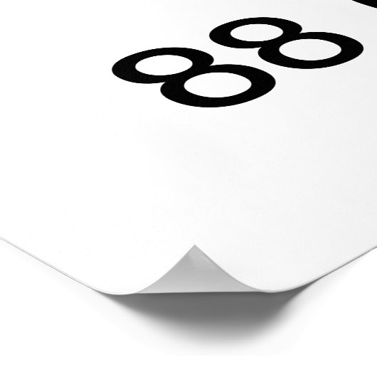 ハムラジオブルネットのピンアップガールのポスタカスタマイズーザ ポスター (角)