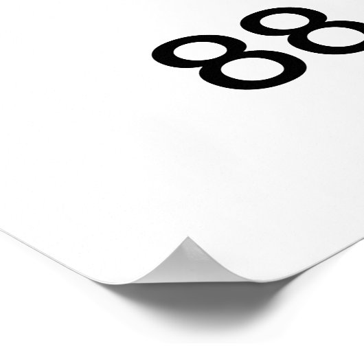 ハムラジオブロンドのピンアップ女の子のポスタカスタマイズーポー! ポスター (角)