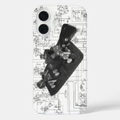 ハムラジオモールス符号セミオートキー Case-Mate iPhoneケース (裏面)