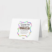 ハムラジオロマンチック88バレンタインカード シーズンカード (裏面)