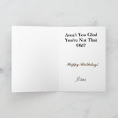 ハムラジオ恐竜誕生日カード カード (内部)