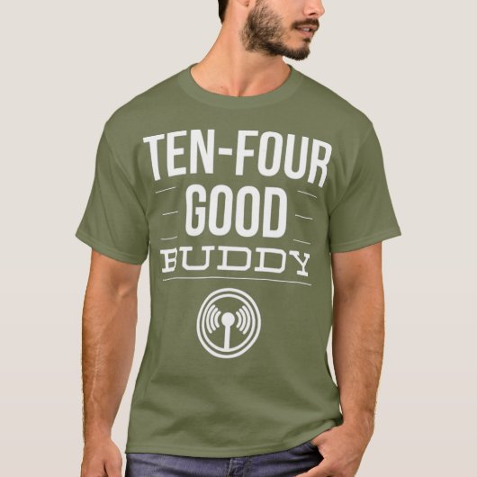 ハムラジオ10-4グッドバディ Tシャツ (正面)