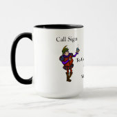 ハムラジオ ハムレット 名言 寝るために死ぬ マグカップ (左)