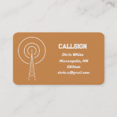 ハムラジオ 名刺 (正面)