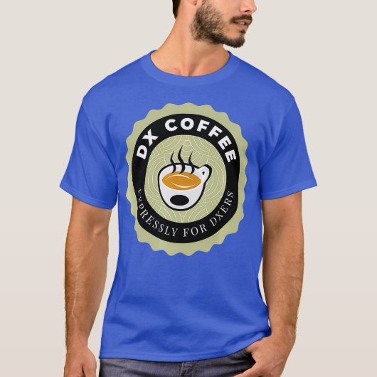 ハムラジオDxとコーヒープレミアム Tシャツ (正面)