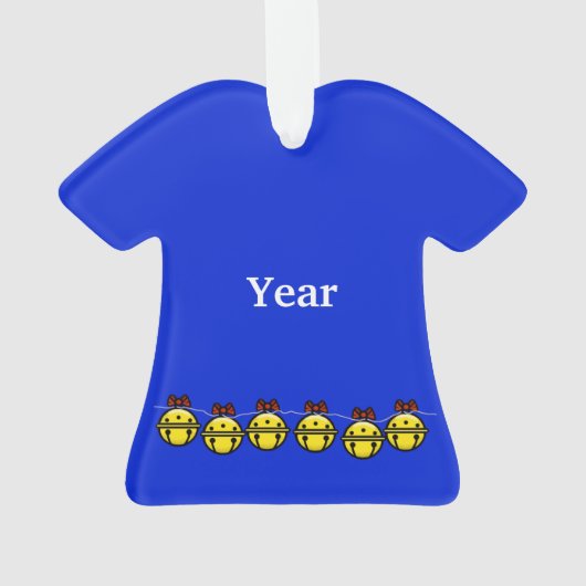 ハムラジオTシャツのクリスマスオーナメント オーナメント (裏面)