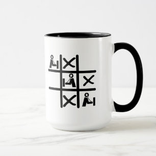 ハムラジオTic Tac Toe Mug マグカップ