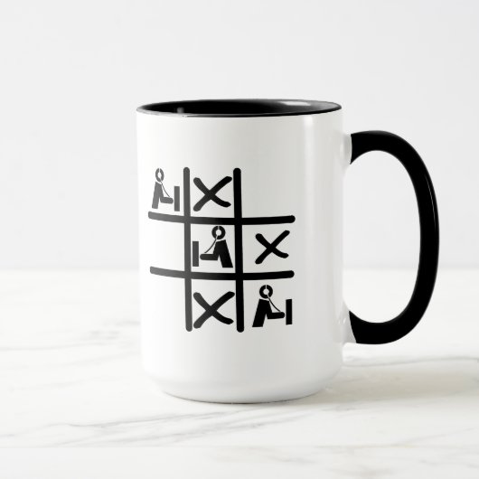 ハムラジオTic Tac Toe Mug マグカップ (右)