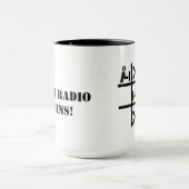 ハムラジオTic Tac Toe Mug マグカップ (中央)