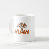 ハムラジオW1AWコーヒーマグ コーヒーマグカップ (正面左)
