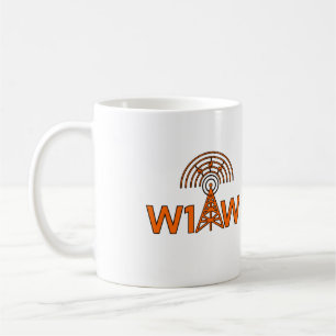 ハムラジオW1AWコーヒーマグ コーヒーマグカップ