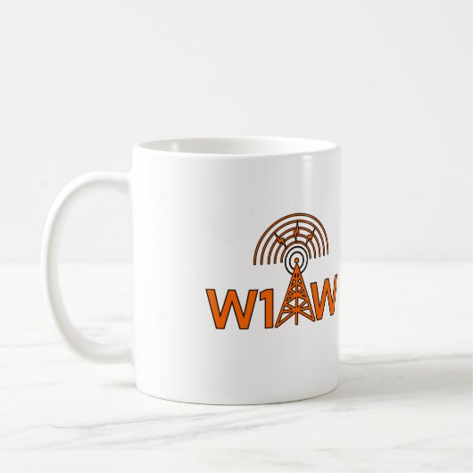 ハムラジオW1AWコーヒーマグ コーヒーマグカップ (左)