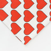 ハムラジキスをするオ対フリースブランケットカスタマイズ フリースブランケット (角)