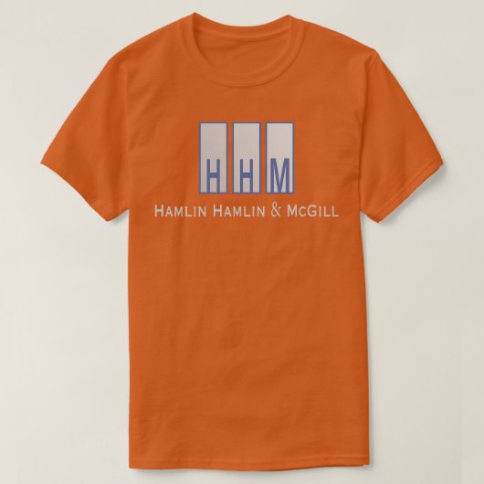 ハムリンハムリンマッギル Tシャツ (デザイン正面)