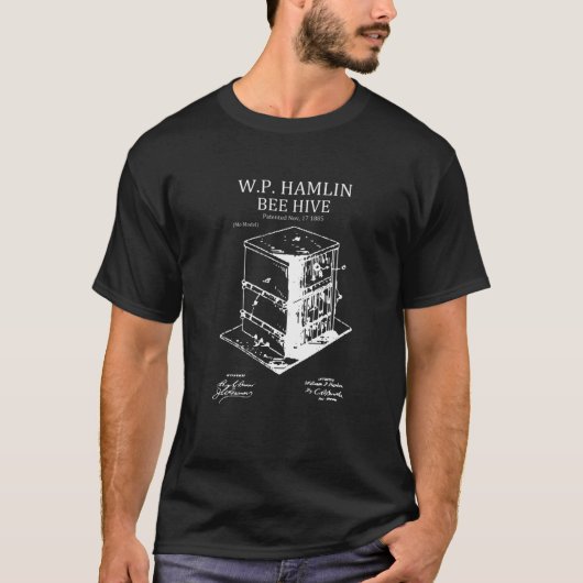 ハムリンビーハイブビーキーパー Tシャツ (正面)