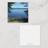 ハムリンレイクフラットノートカード ノートカード (正面/裏面)