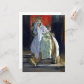 ハムレットの女王（エドウィン・オースティン・アビー著） カード (正面/裏面インサイチュ)