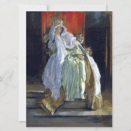 ハムレットの女王（エドウィン・オースティン・アビー著） カード