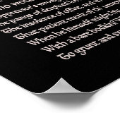 ハムレットの有無 ポスター (角)