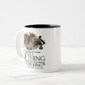 ハムレットの演劇の引用文 ツートーンマグカップ (正面左)