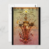 ハムレットはがき ポストカード (正面/裏面)