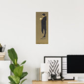 ハムレットアールヌーボーポスター ポスター (ホームオフィス)