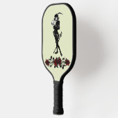 ハムレットザバードライムグリーン ピックルボールラケット (左)