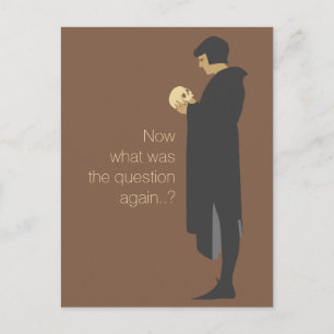 ハムレットスカルCC0720乞食を保持 ポストカード